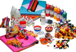 XXL-Bastel- und Kreativ-Paket für den Kindergarten, Material-Set, 3-6 Jahre