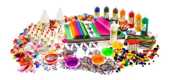 XXL-Bastel- und Kreativ-Paket für den Kindergarten, Material-Set, 3-6 Jahre