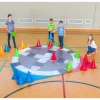 XXL-Outdoor-Hütchenspiel, ab 6 Jahren