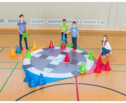 XXL-Outdoor-Hütchenspiel, ab 6 Jahren