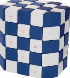 XXL Softbausteine, Jolly Heap Basic, magnetisch, groß, aus Schaumstoff, hellgrau/blau, 100-teilig