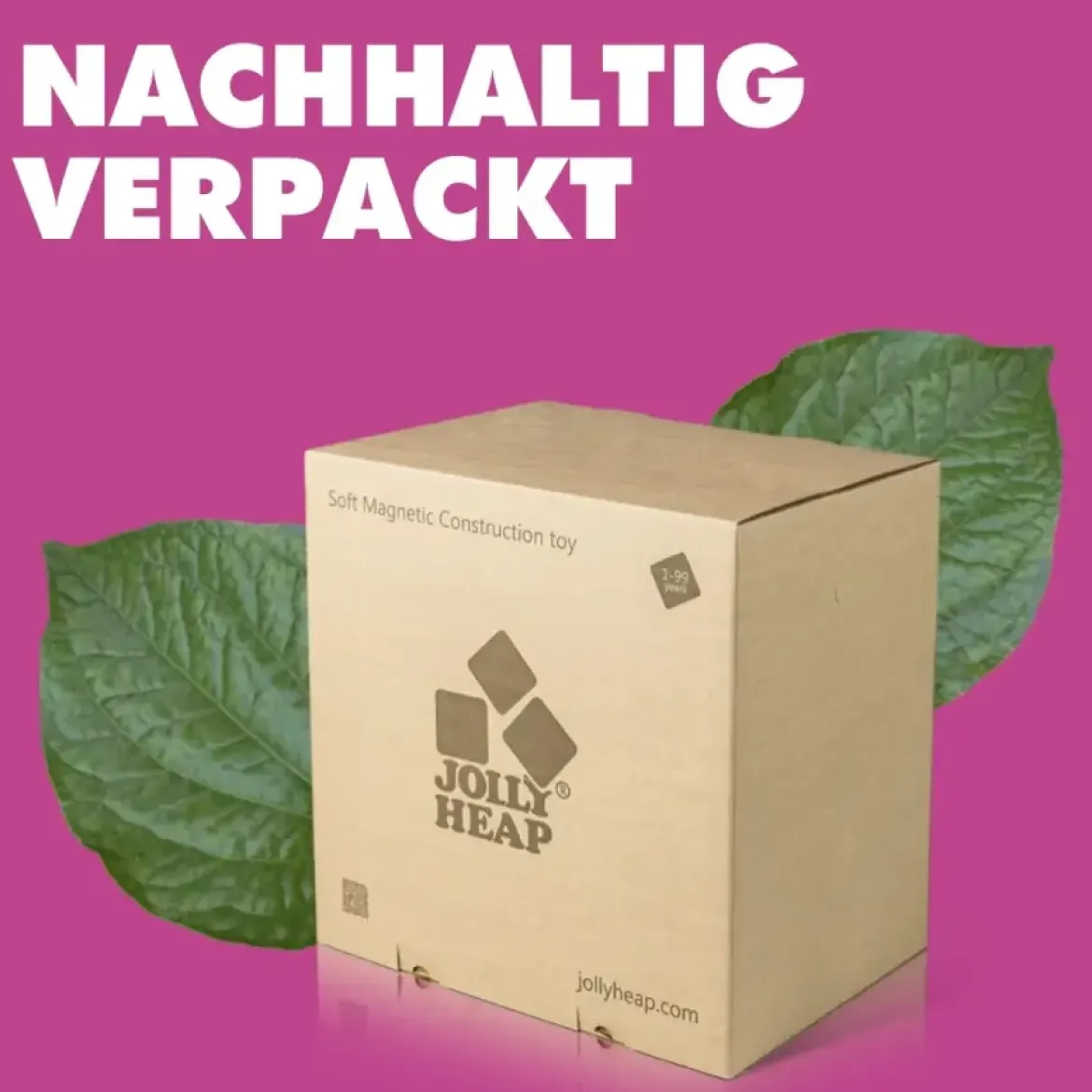 XXL Softbausteine, Jolly Heap Basic, magnetisch, groß, aus Schaumstoff, gelb/grün, 100-teilig