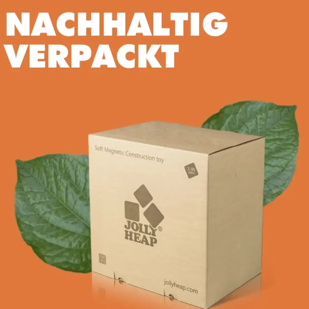 XXL Softbausteine, Jolly Heap Creative, magnetisch, groß, aus Schaumstoff, rot/dunkelgrau, 100-teilig