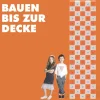 XXL Softbausteine, Jolly Heap Creative, magnetisch, groß, aus Schaumstoff, hellbraun/blau, 100-teilig