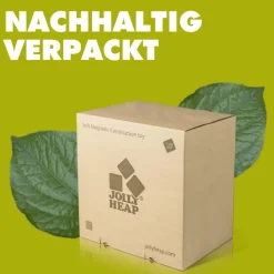 XXL Softbausteine, Jolly Heap Joy, magnetisch, groß, aus Schaumstoff, rot/orange, 150-teilig