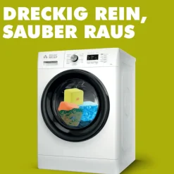 XXL Softbausteine, Jolly Heap Joy, magnetisch, groß, aus Schaumstoff, rot/blau, 150-teilig