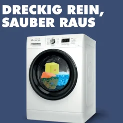 XXL Softbausteine, Jolly Heap Mini, magnetisch, groß, aus Schaumstoff, limette/orange, 24-teilig