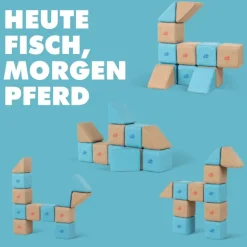XXL Softbausteine, Jolly Heap Pixi, magnetisch, groß, aus Schaumstoff, rot/violett, 12-teilig