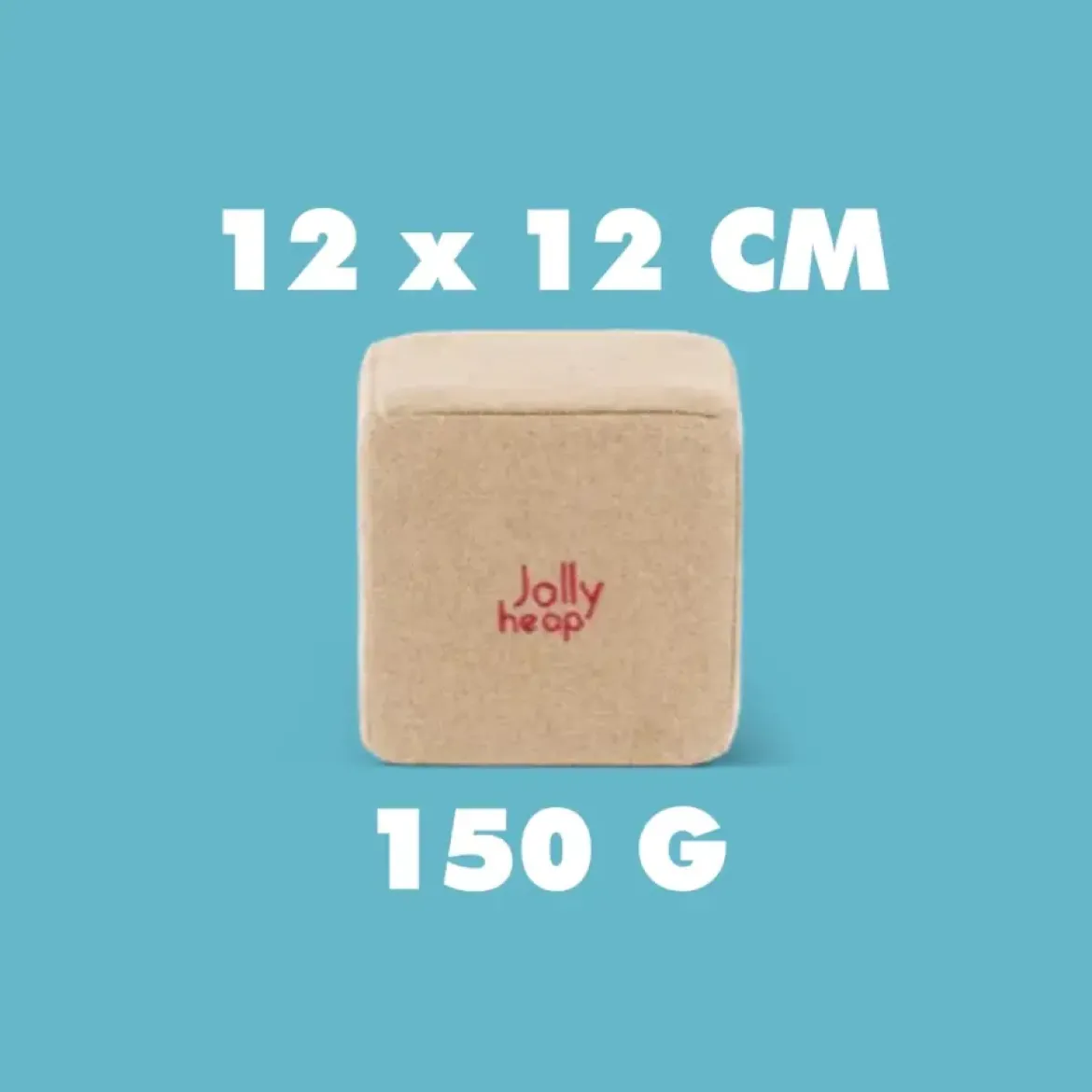 XXL Softbausteine, Jolly Heap Pixi, magnetisch, groß, aus Schaumstoff, grau/türkis, 12-teilig