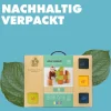 XXL Softbausteine, Jolly Heap Pixi, magnetisch, groß, aus Schaumstoff, hellbraun/türkis, 12-teilig