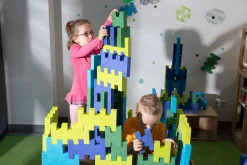 XXL-Steckbausteine aus Schaumstoff, Dusybrick maxi, Konstruktionsspielzeug