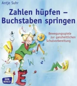 Zahlen hüpfen - Buchstaben springen, Taschenbuch, 3-8 Jahre