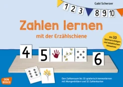 Zahlen lernen mit der Erzählschiene, Heft, ab 4 Jahre