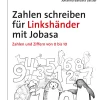 Zahlen schreiben für Linkshänder mit Jobasa