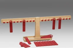 Zahlen- und Rechenwaage aus RE-Wood®, ab 6 Jahre