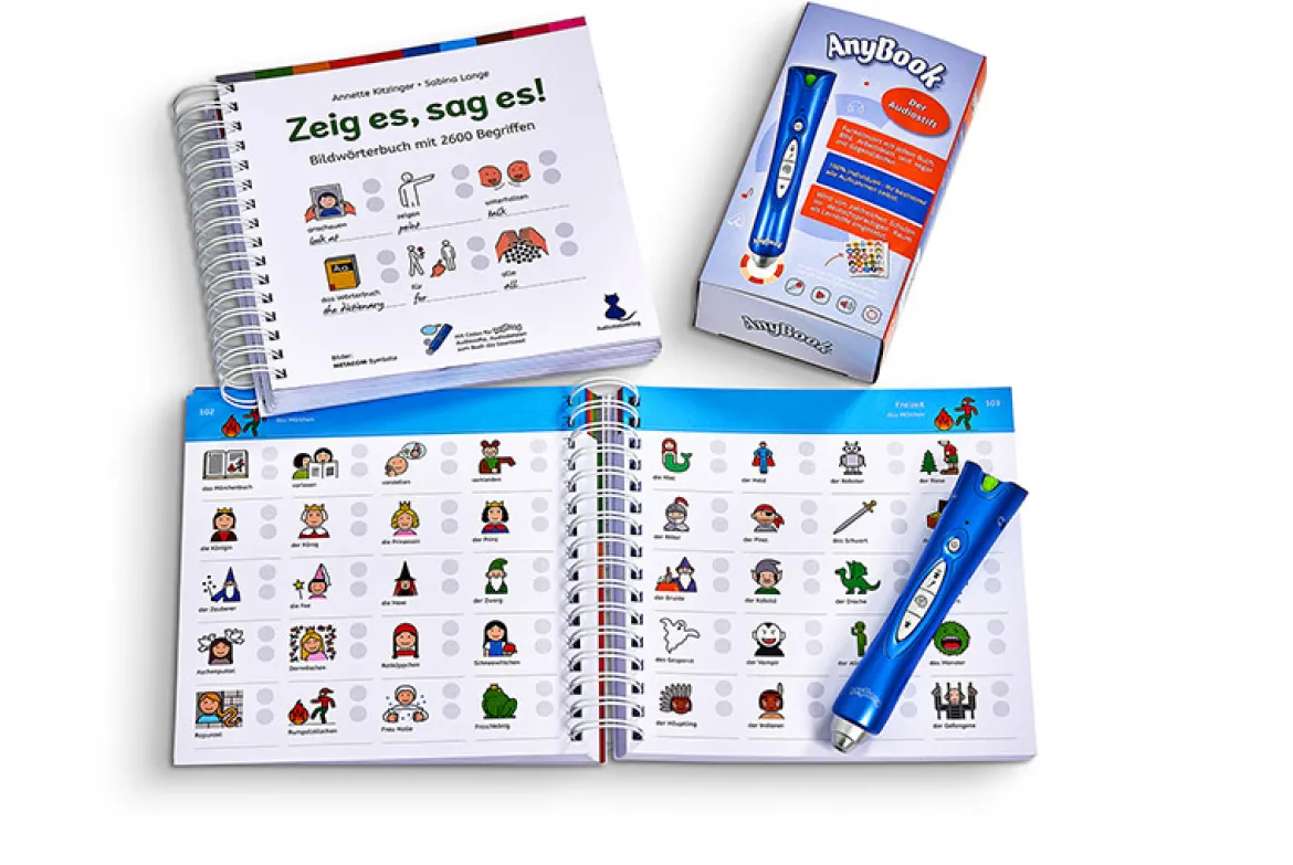 Zeig es, Sag es! Bilderwörterbuch mit Anybook PRO Audiostift