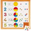 Zähldiagramm 1 - 5, Lernspiel, ab 4 Jahre