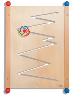 Zick Zack Wandelement natur, 80 x 56 cm, ab 18 Monate