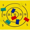 Zielmatte 100 cm, Wurfspiel, 6-14 Jahre