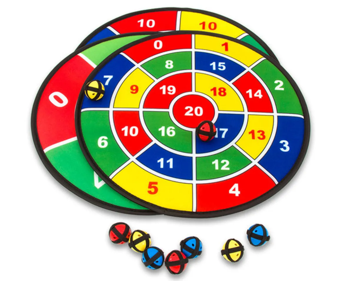 Zielscheiben Rechnen 3er Set, Wurfspiel, ab 4 Jahre