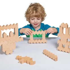 ZigZag Blocks, 30 Holzbausteine, ab 2 Jahre