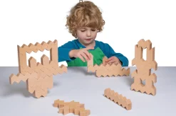 ZigZag Blocks, 30 Holzbausteine, ab 2 Jahre