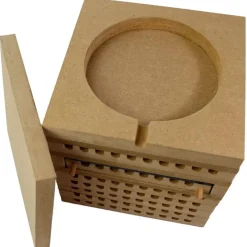 Zuchtset Wildbienen Gehörnte Mauerbiene, Gutschein-Set, 5 Teile