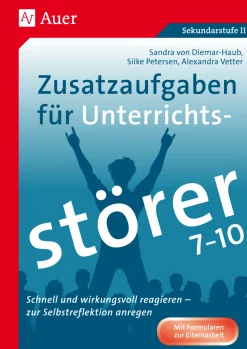 Zusatzaufgaben für Unterrichtsstörer 7-10