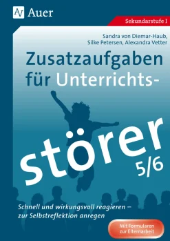 Zusatzaufgaben für Unterrichtsstörer 5-6